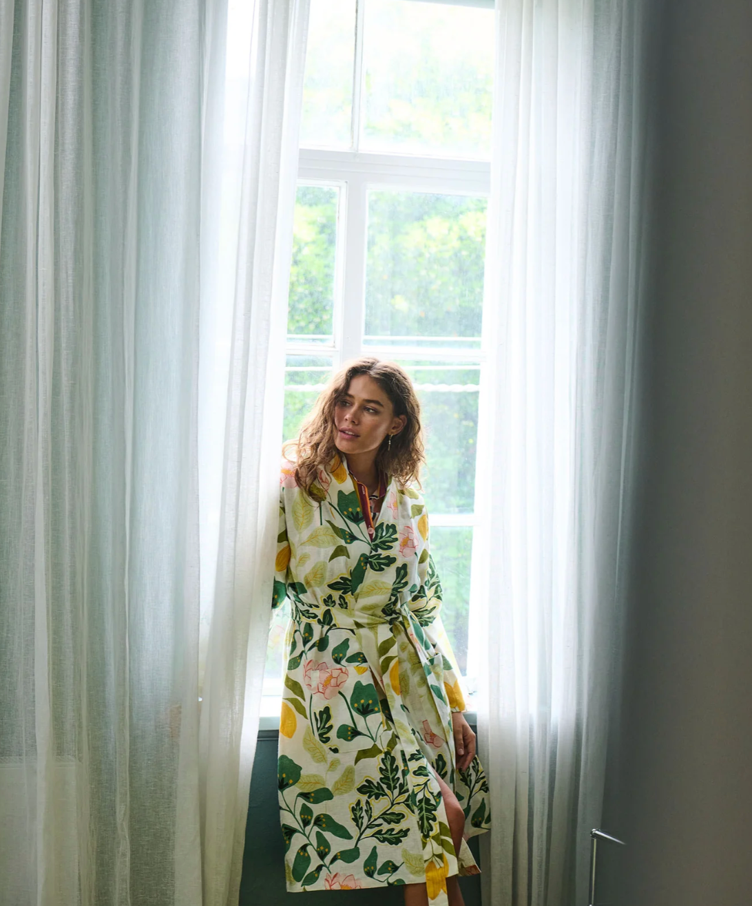 Linen Robe - Wander