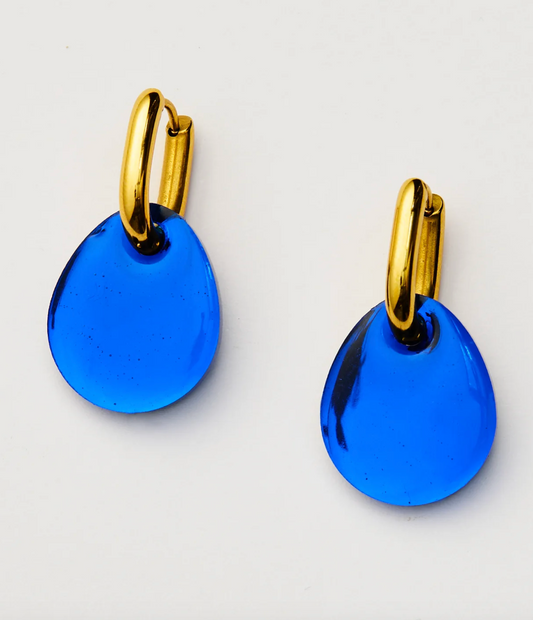 Kylie Earrings - Cobolt