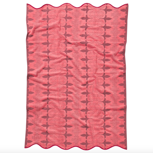 Esme Bath Sheet - Hibiscus