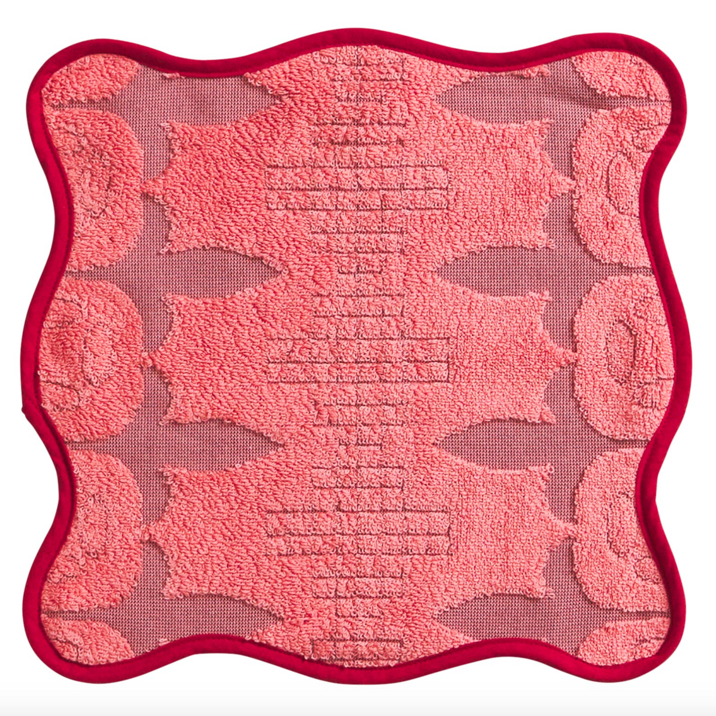 Esme Face Washer - Hibiscus