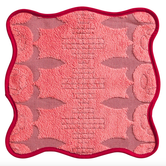 Esme Face Washer - Hibiscus