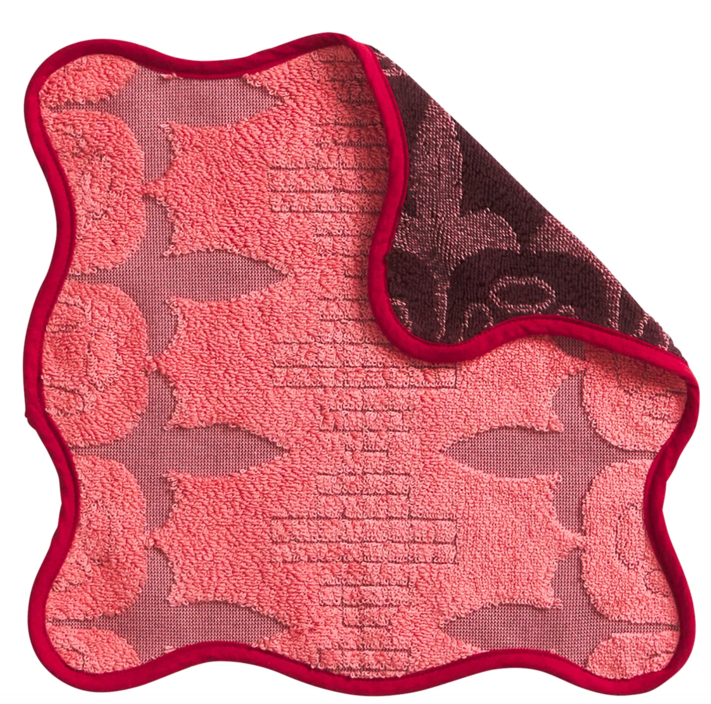 Esme Face Washer - Hibiscus