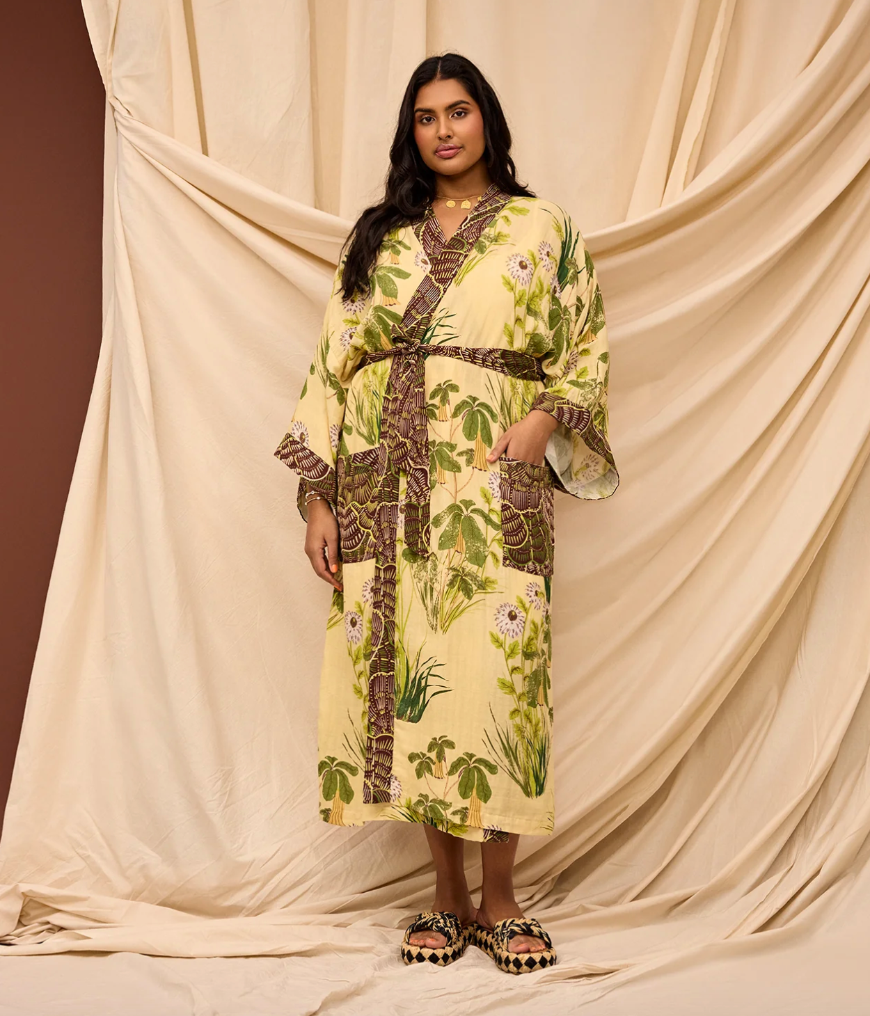 Malorie Cotton Bath Robe
