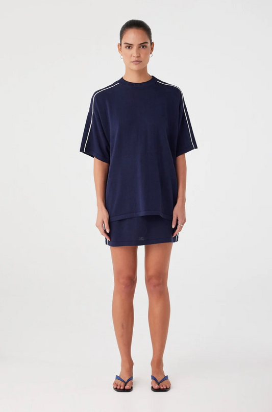 Pippa Mini Skirt - Navy