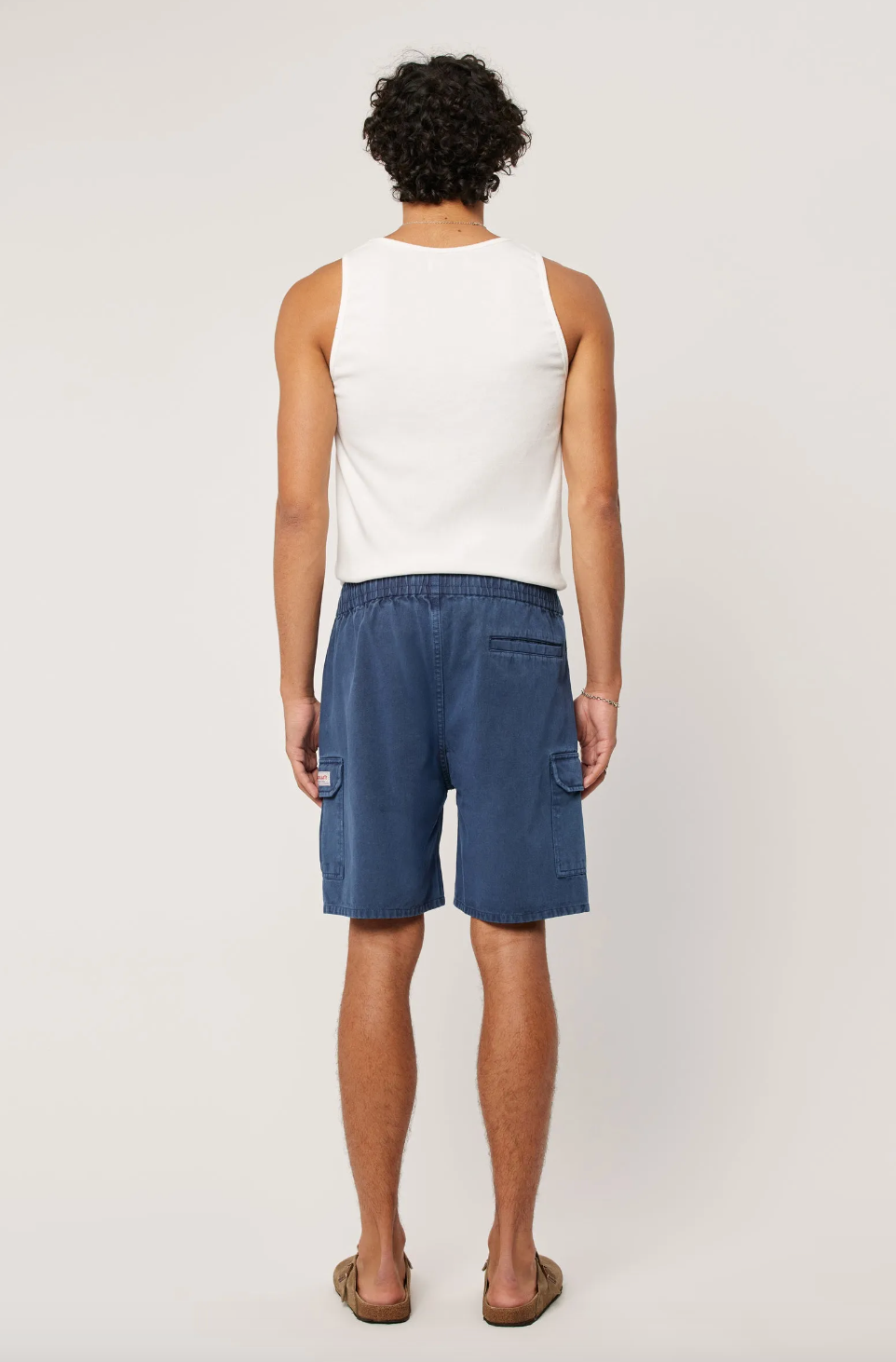 Tradie Cargo Short - Steel Blue