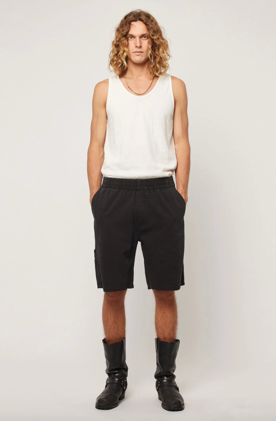 Tradie Cargo Short - Sulphur Black