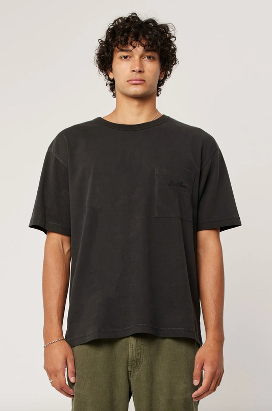 Ezy Rolla's Tee - Washed Black