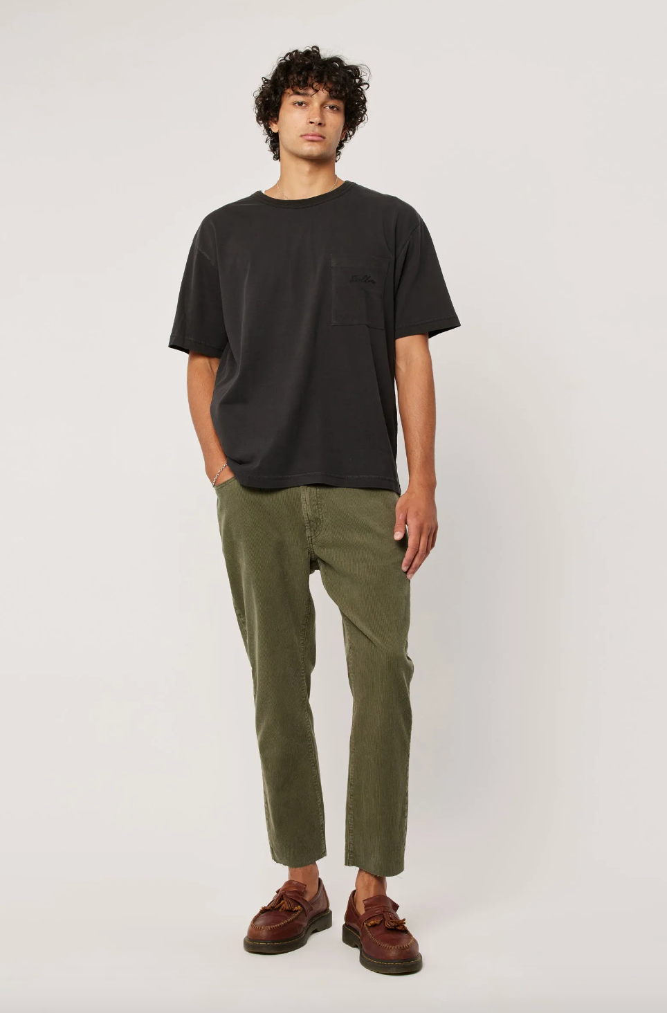 Ezy Rolla's Tee - Washed Black