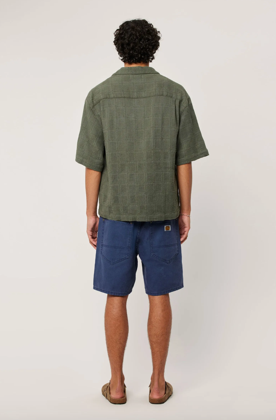 Wisteria Bowler Shirt - Thyme