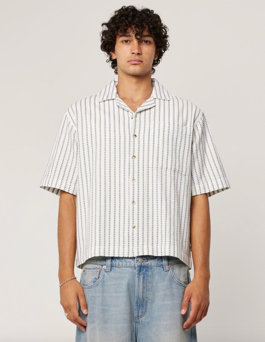 Forward Bowler Shirt - Vintage White