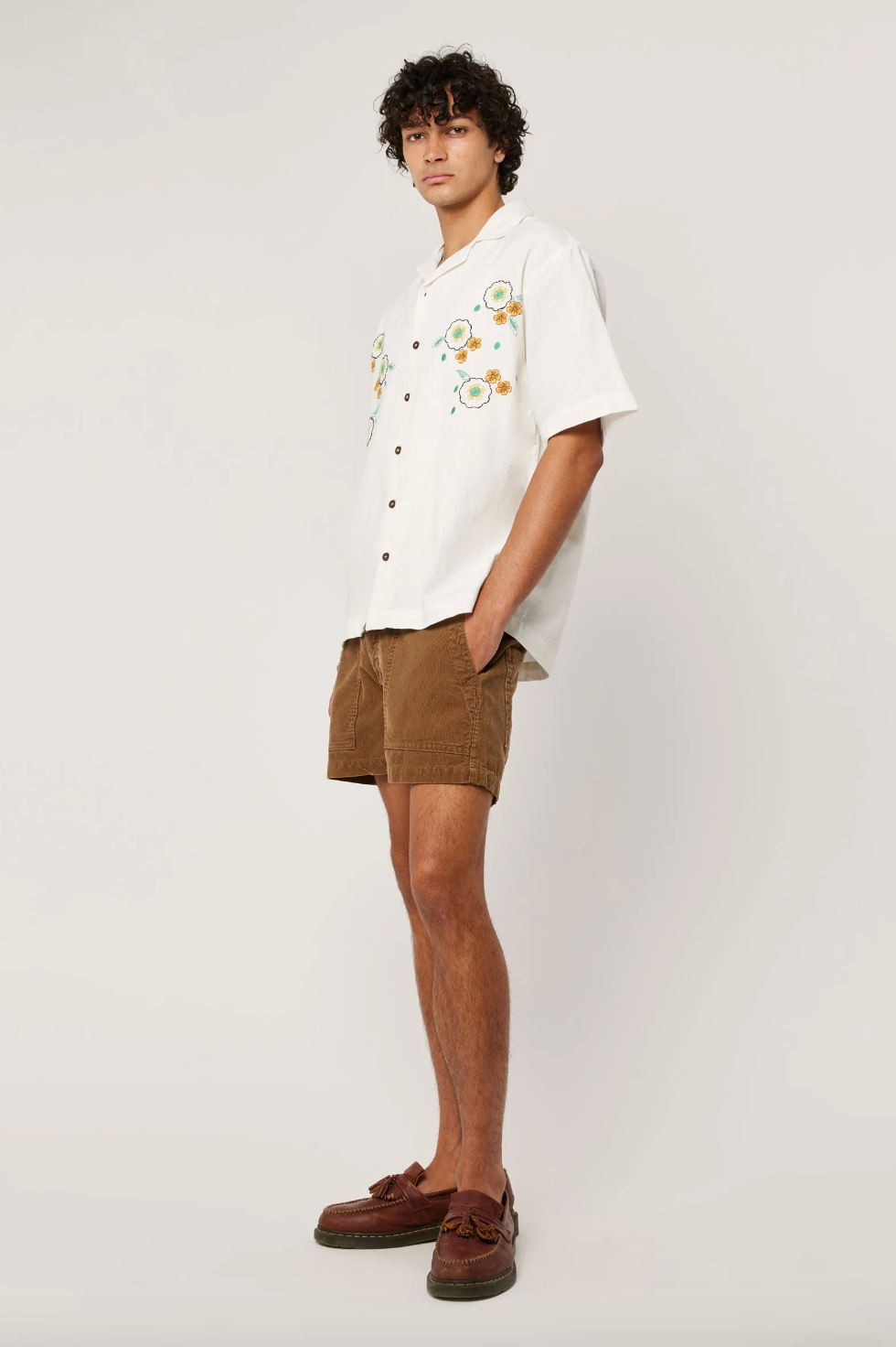 Nasturtium Bowler Shirt - Off White