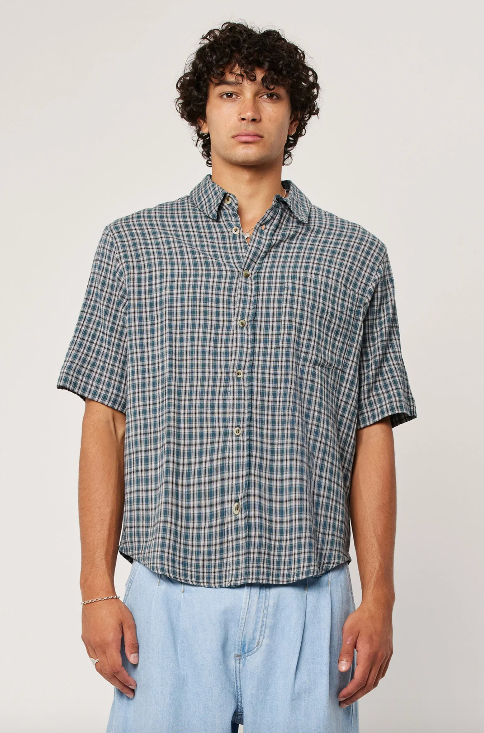 Forester Check Shirt - Green Check