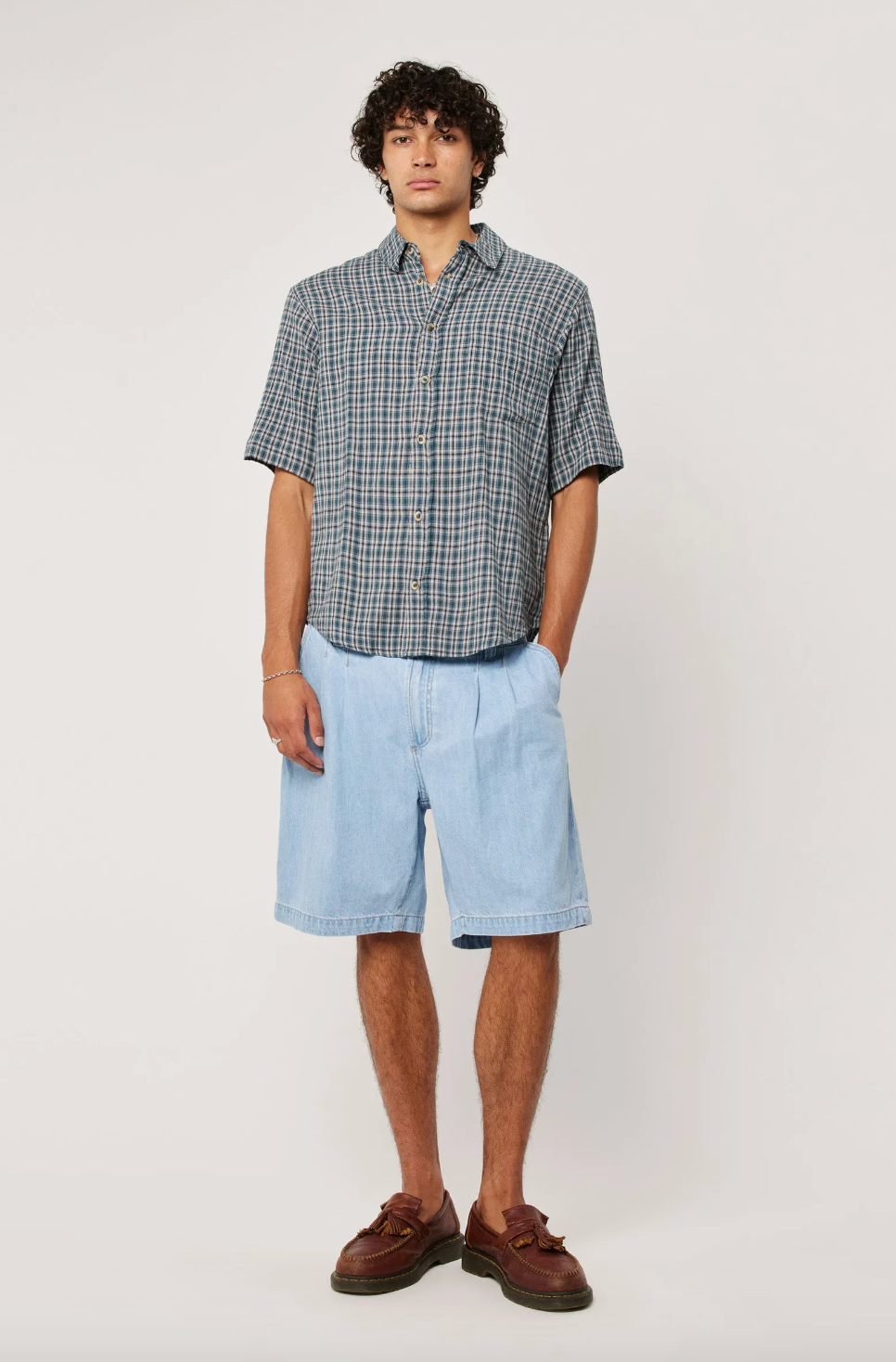 Forester Check Shirt - Green Check