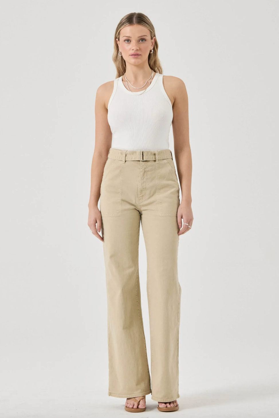 Sailor Pant Long - Pear Belt