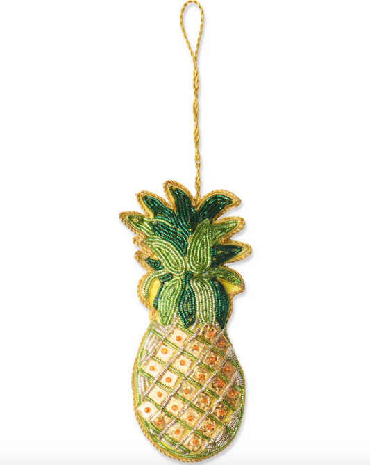 Pineapple Sequin Christmas Decoration