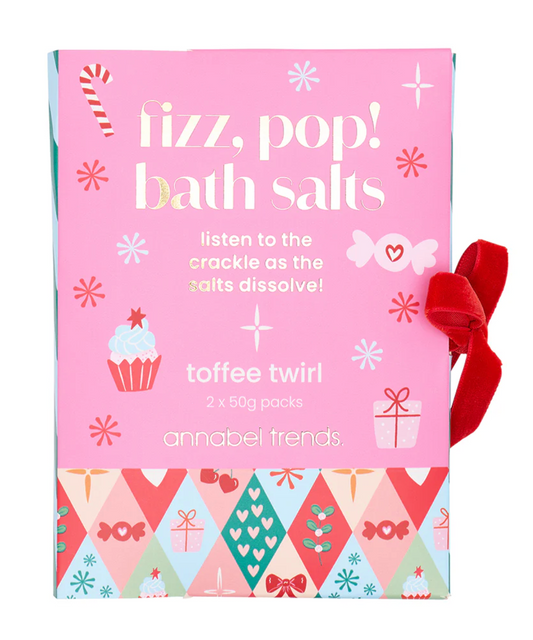 Christmas Festive Fizz Pop Bath Salts - 2 Pack