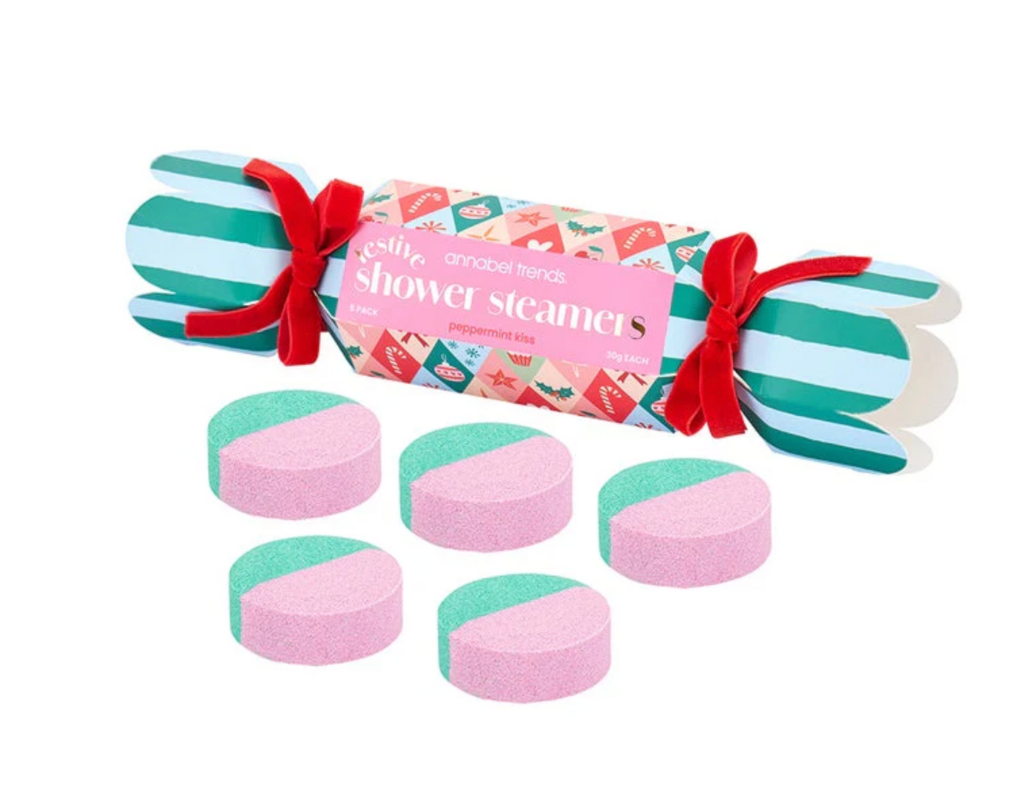 Christmas Festive Shower Steamer Bon Bon - Various Scents