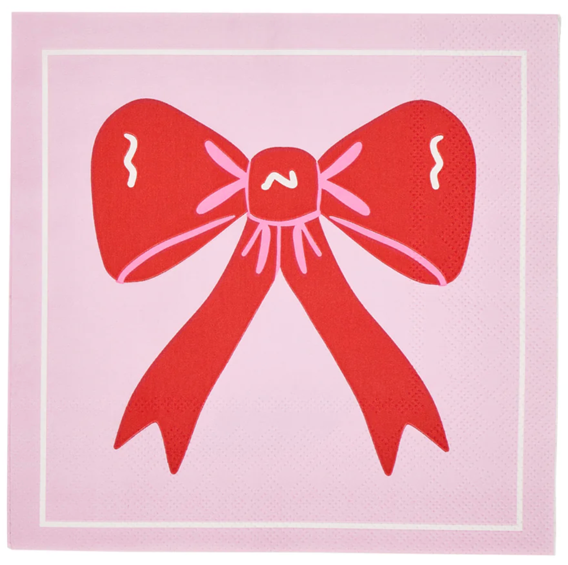 Paper Napkin - Bows & Cherries