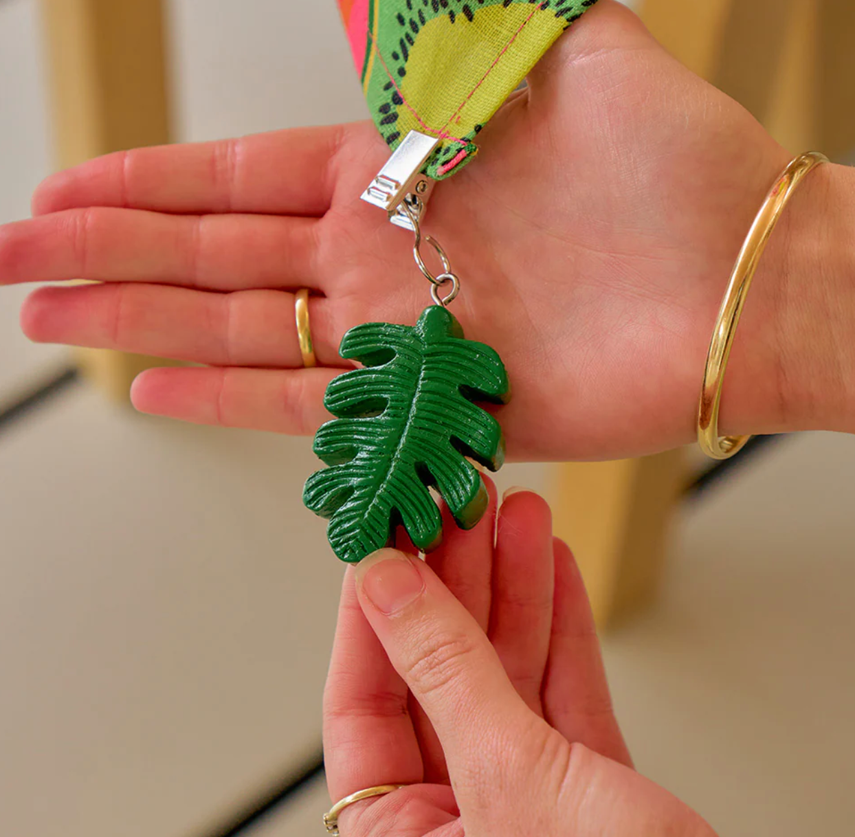 Tablecloth Clip on Weight - Green Lead