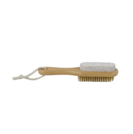 Bathe Wood Nail Brush with handle