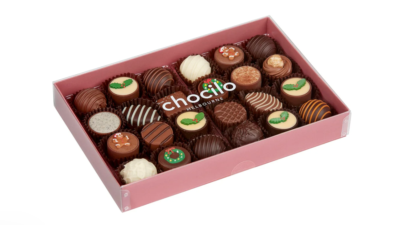 24 Pack Christmas Chocolate Assortment Gift Box - 285g