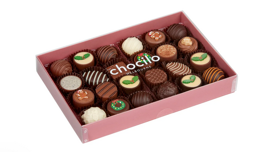 24 Pack Christmas Chocolate Assortment Gift Box - 285g