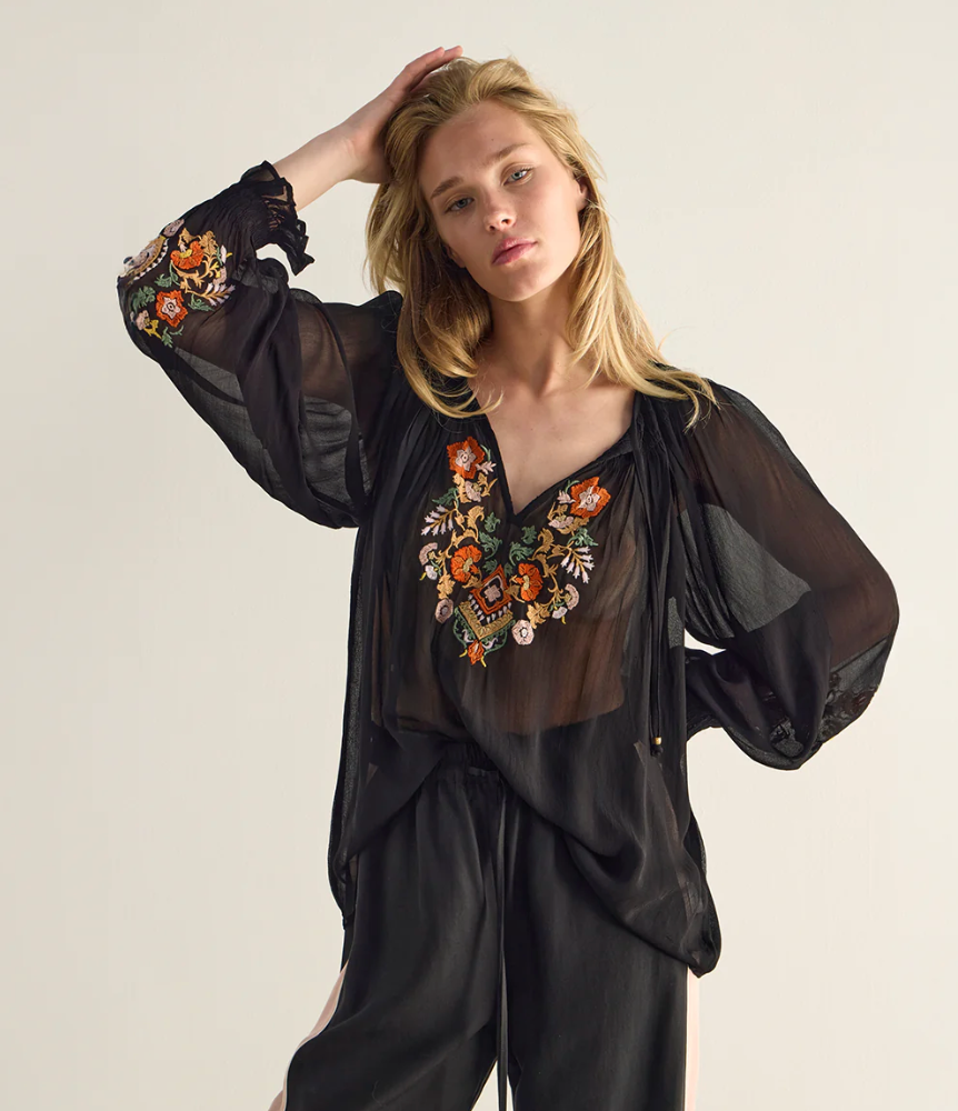Olea Blouse - Black