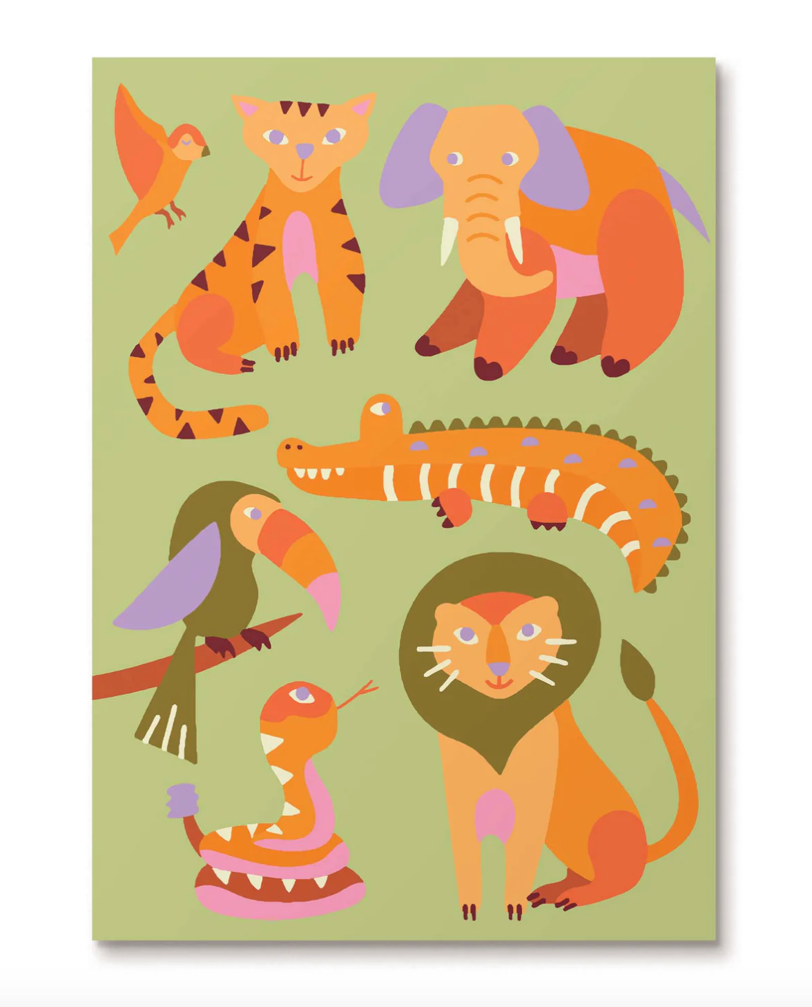 Kids Paint By Numbers - Little Safari