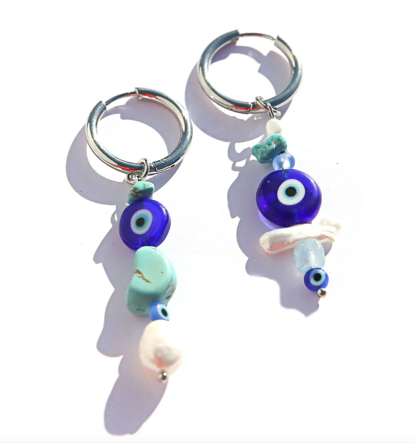 Evil Eye Huggie