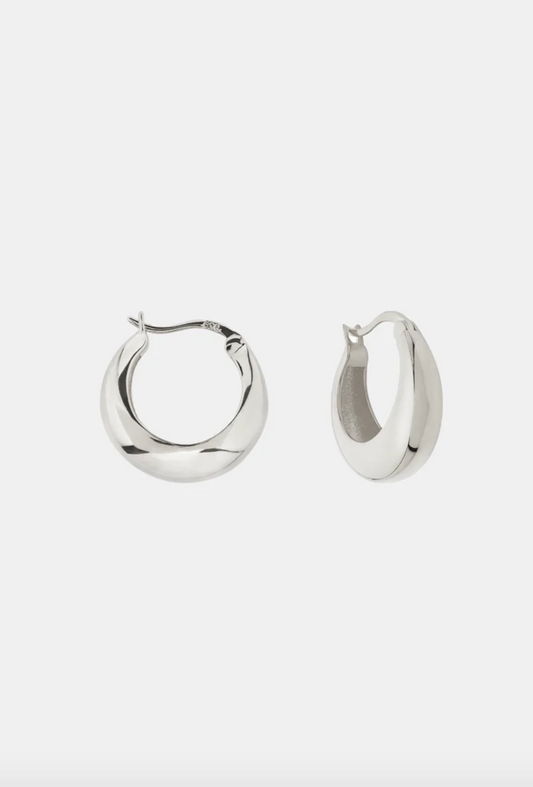 Positano Hoops - Silver