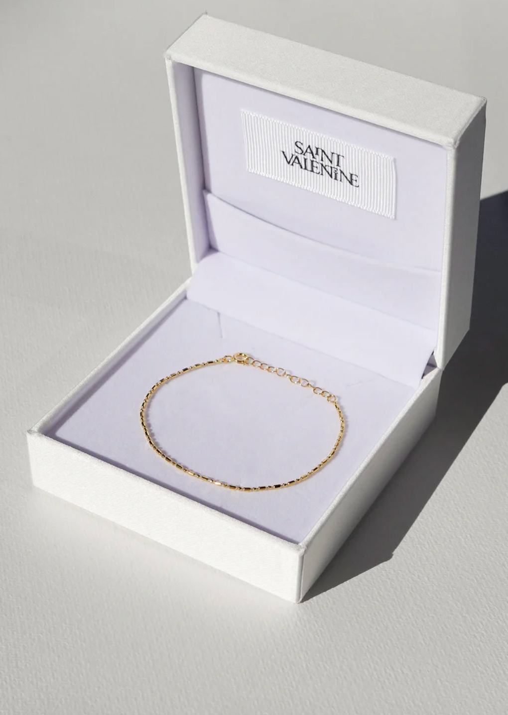 Dash Dot Chain Bracelet - Gold