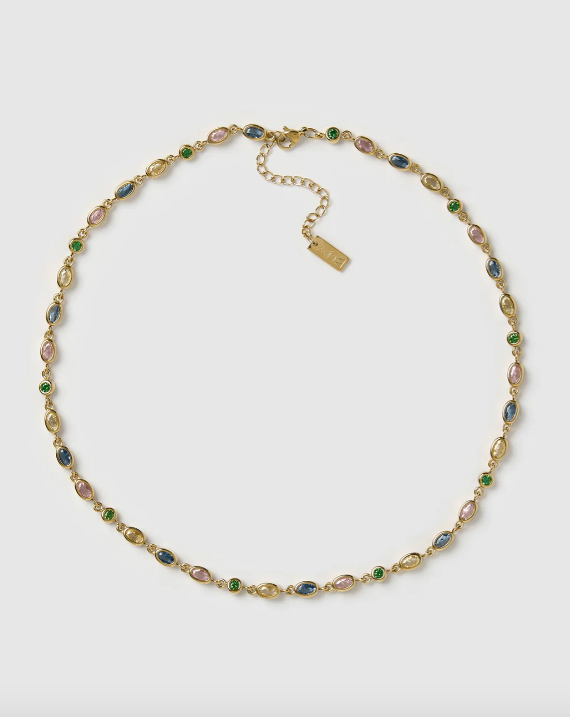 Isadora Gold Necklace - Multiple Stones