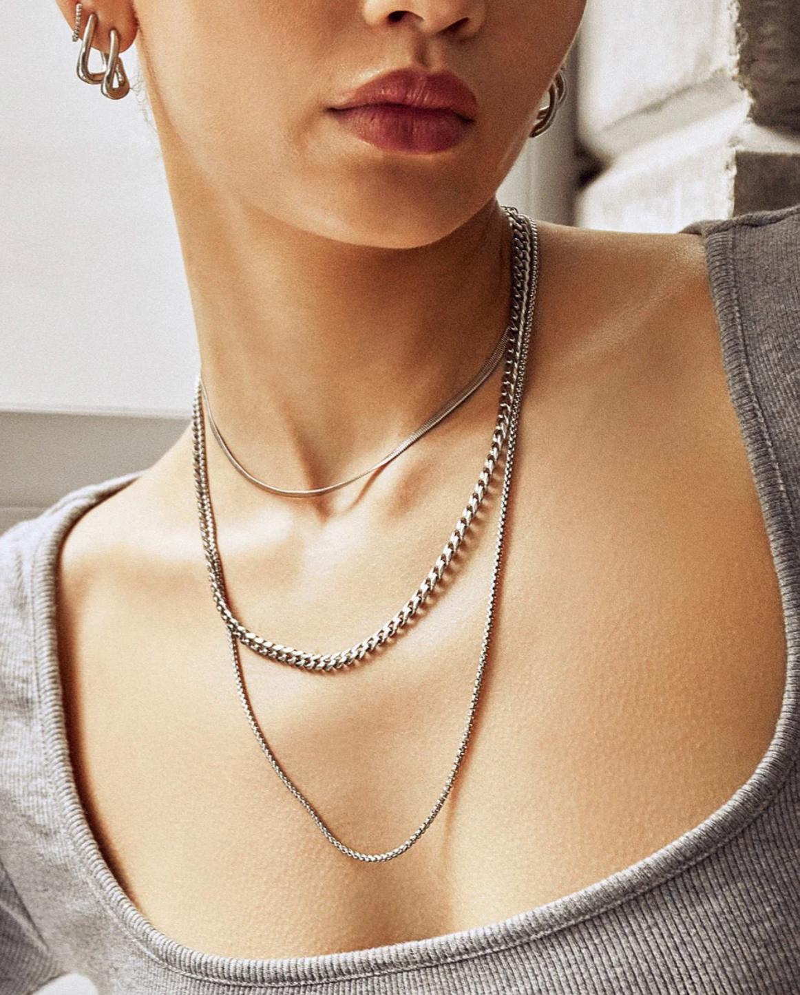 Hugo Silver Chain Necklace