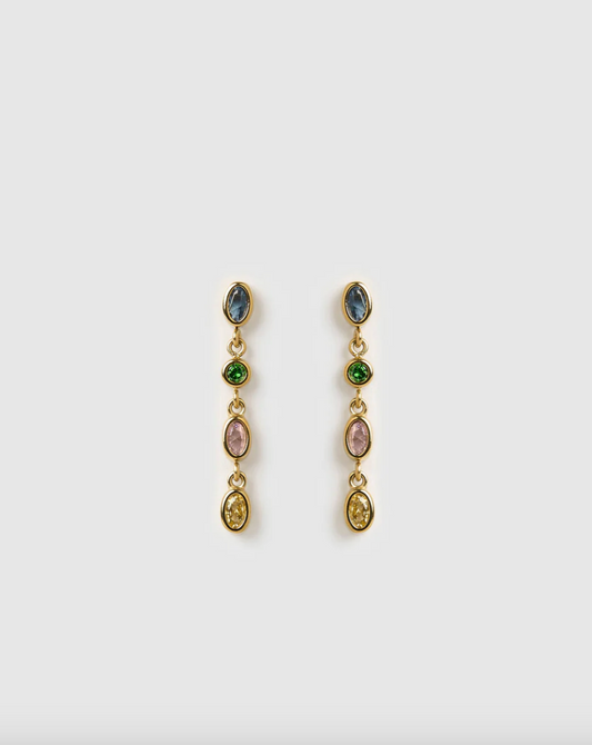 Isadora Gold Earrings - Multi