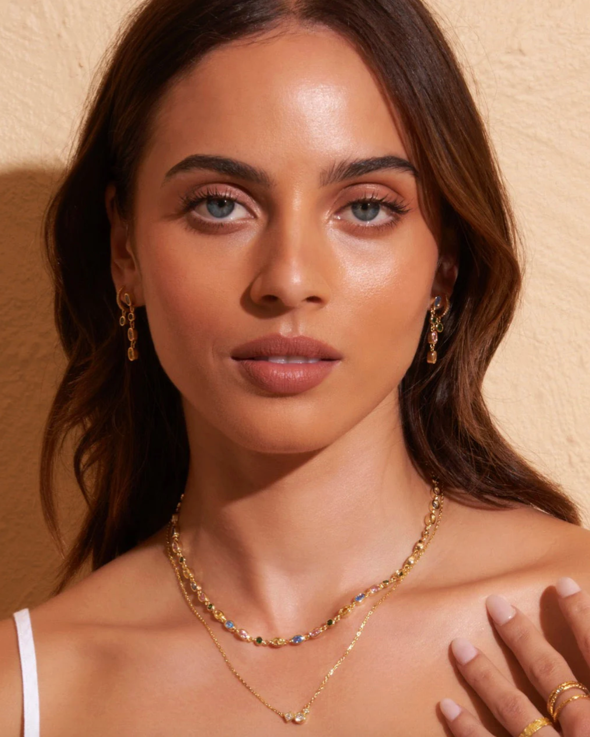 Isadora Gold Earrings - Multi