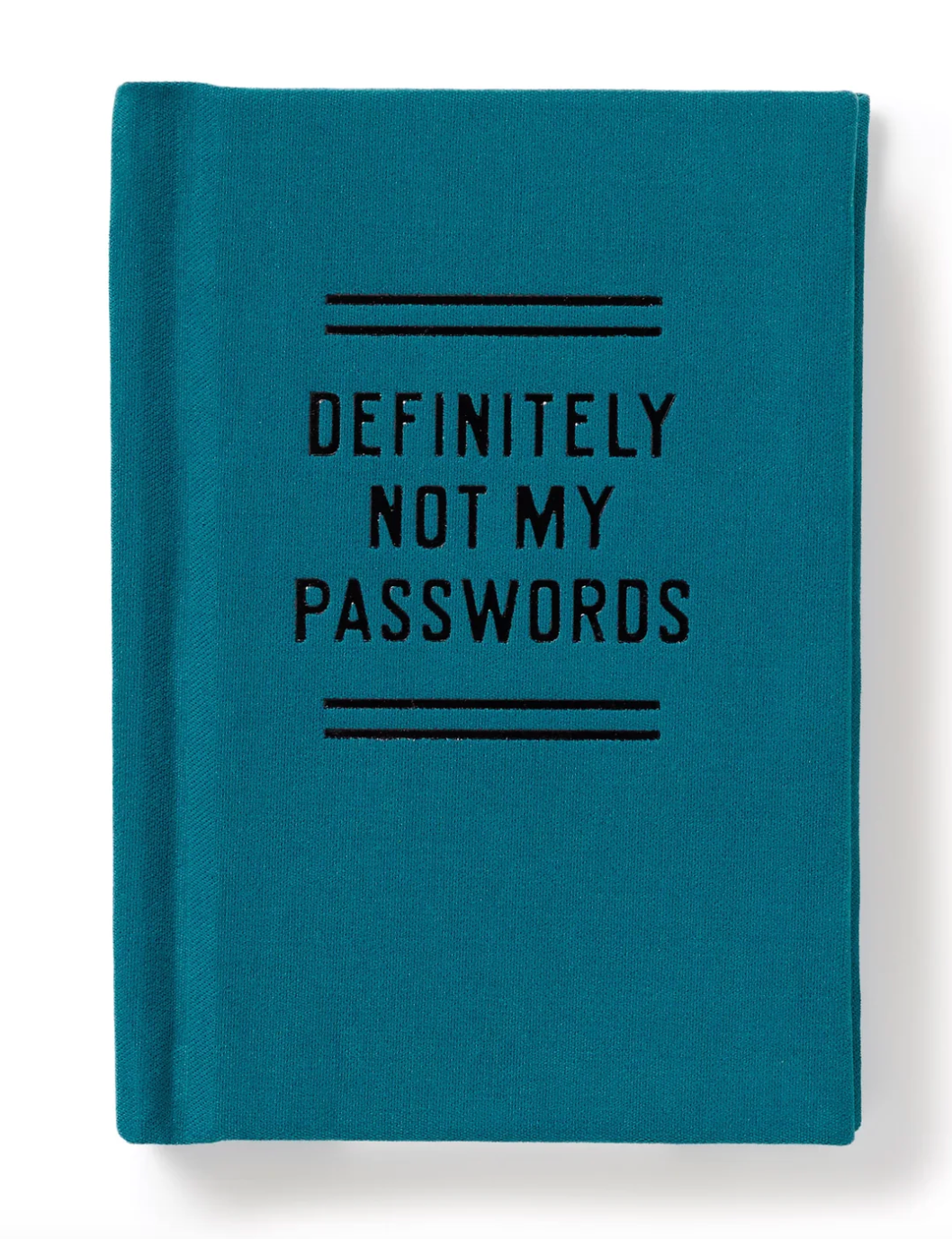 Definitely Not My Passwords - A Tiny Password Diary
