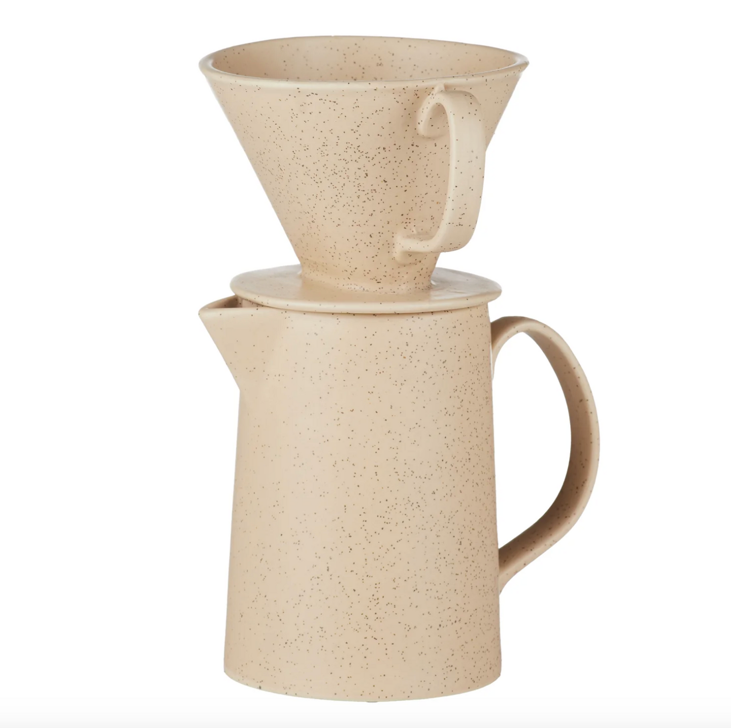 Aster Pour Over Coffee Jug with Filter - 600ml Natural