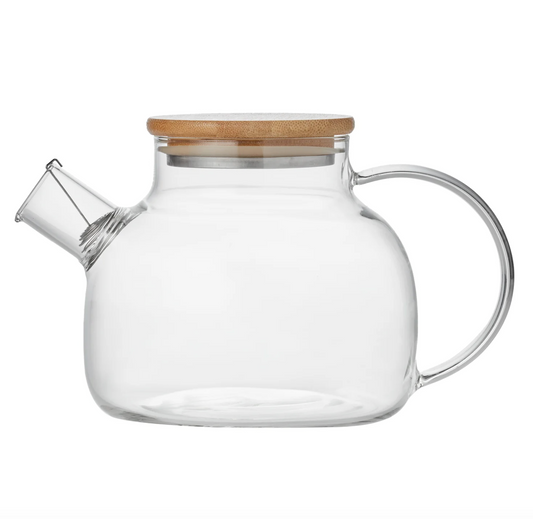 Frankie Glass Teapot with Filter - Clear
