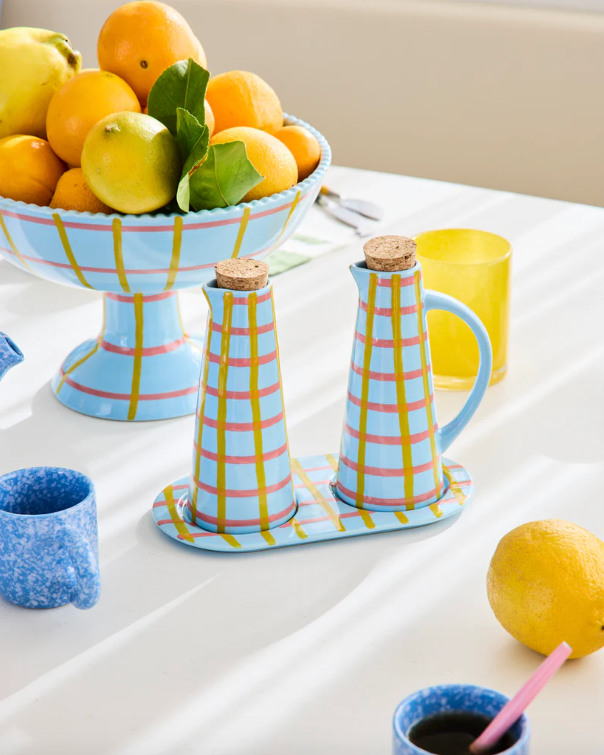 Callaway Tartan Oil & Vinegar Set