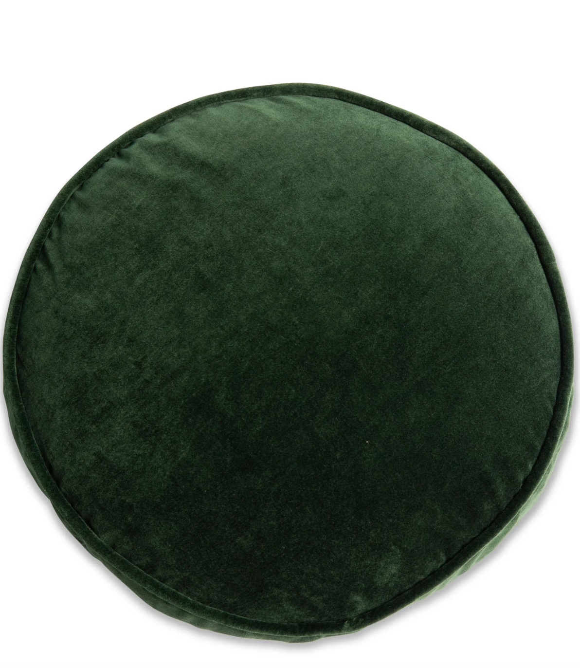 Combu Green Velvet Pea Cushion