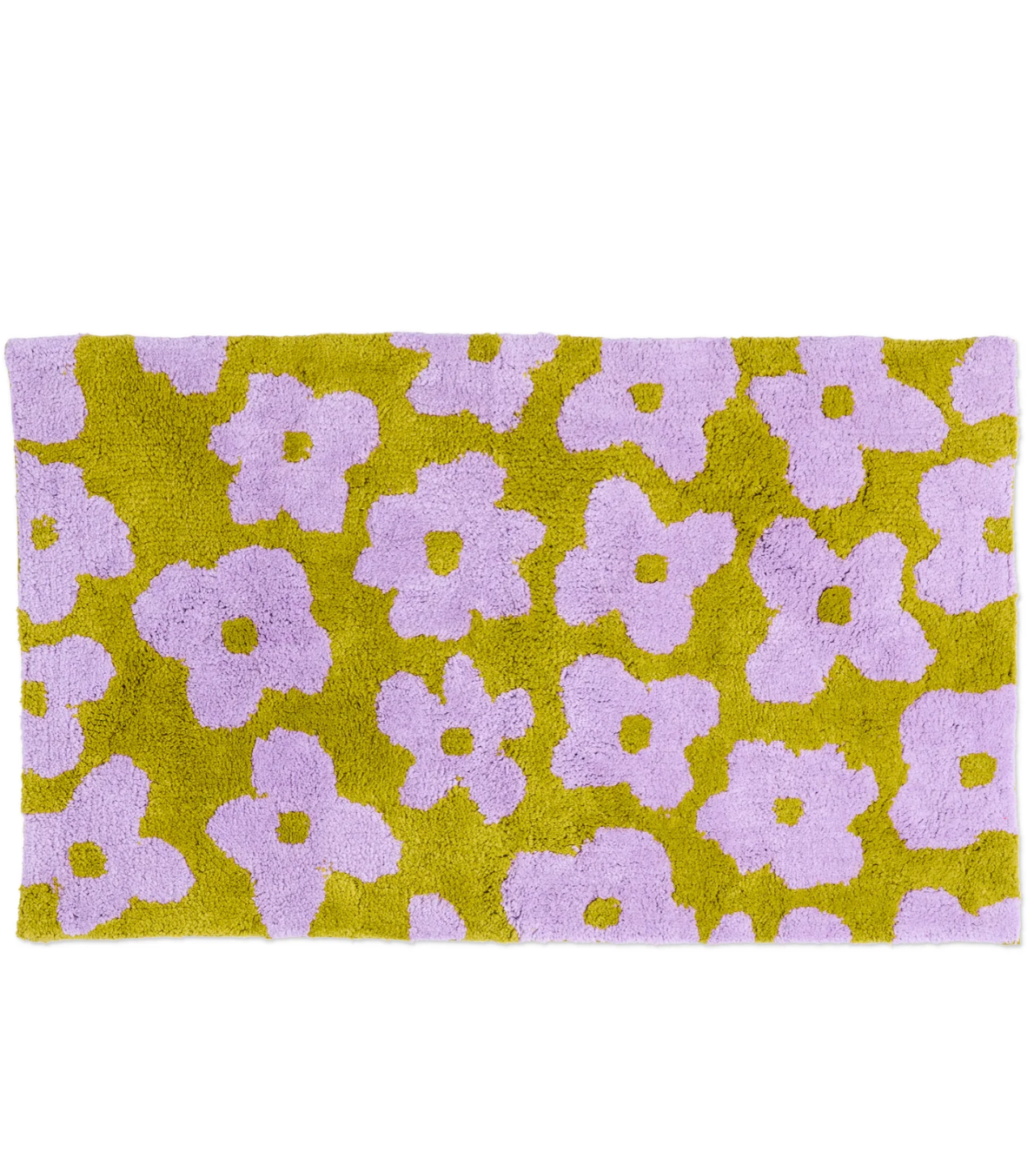 Big Flower Bath Mat