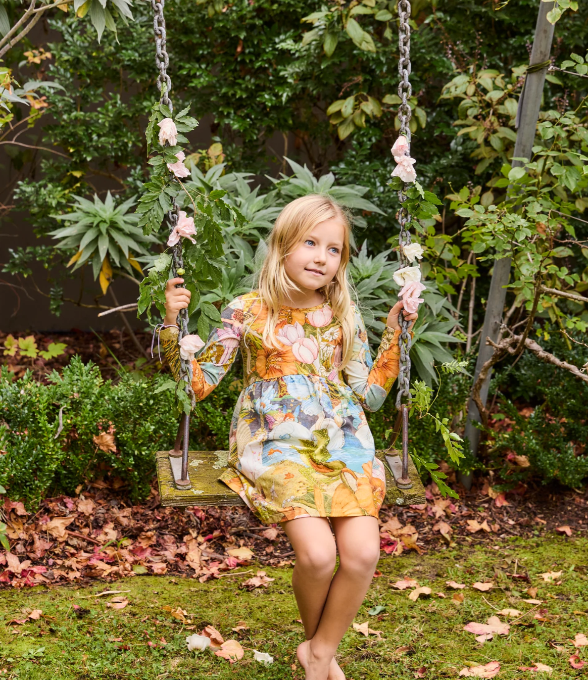 Cotton Everyday Dress - Fairyland Fairy Garden