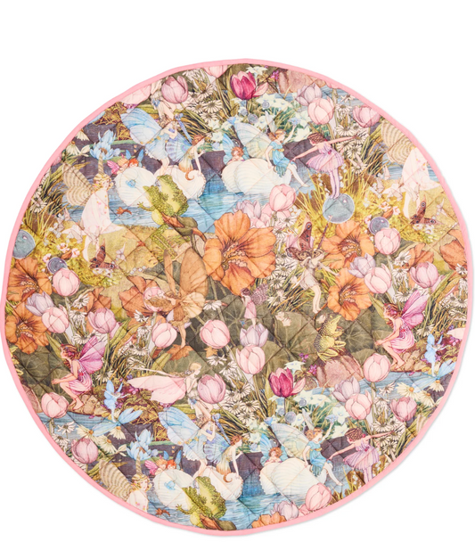 Fairyland Fairy Garden - Quilted Play Mat
