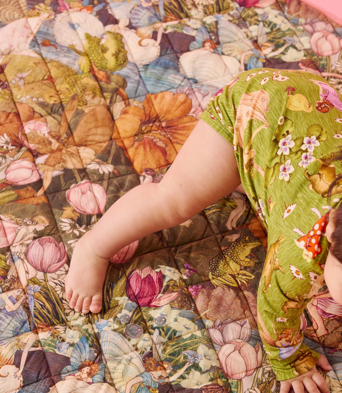 Fairyland Fairy Garden - Quilted Play Mat