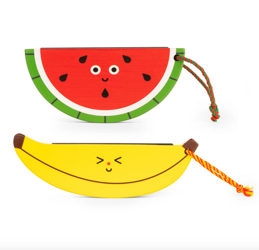 Kidoki Wooden Fruit Harmonica - Various Designs