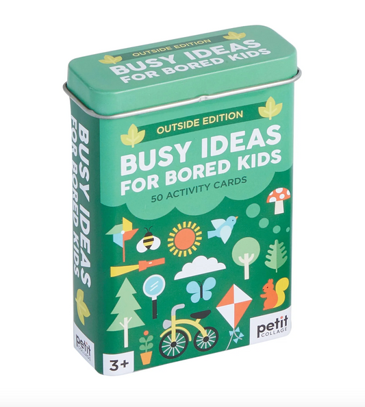 Busy Ideas For Bored Kids - Outdoor Edition