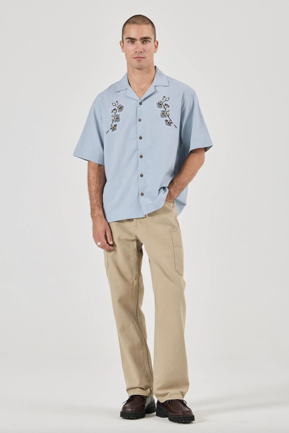 Florian Bowler Shirt - Slate