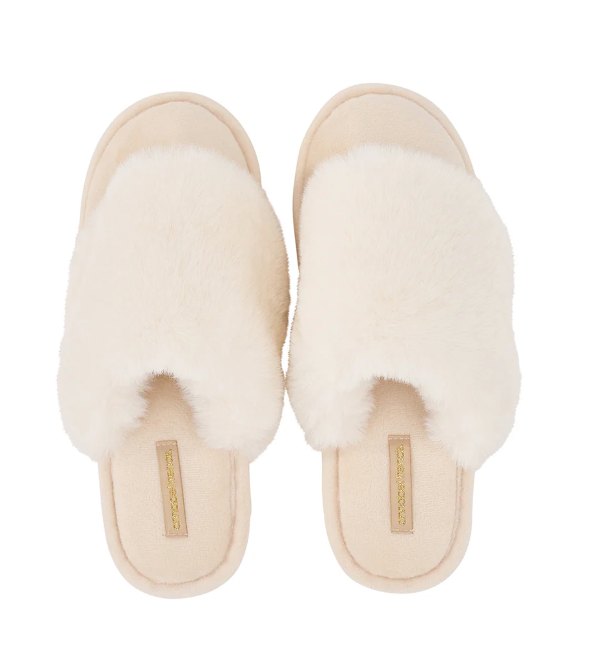 Cosy Luxe - Ivory Slippers