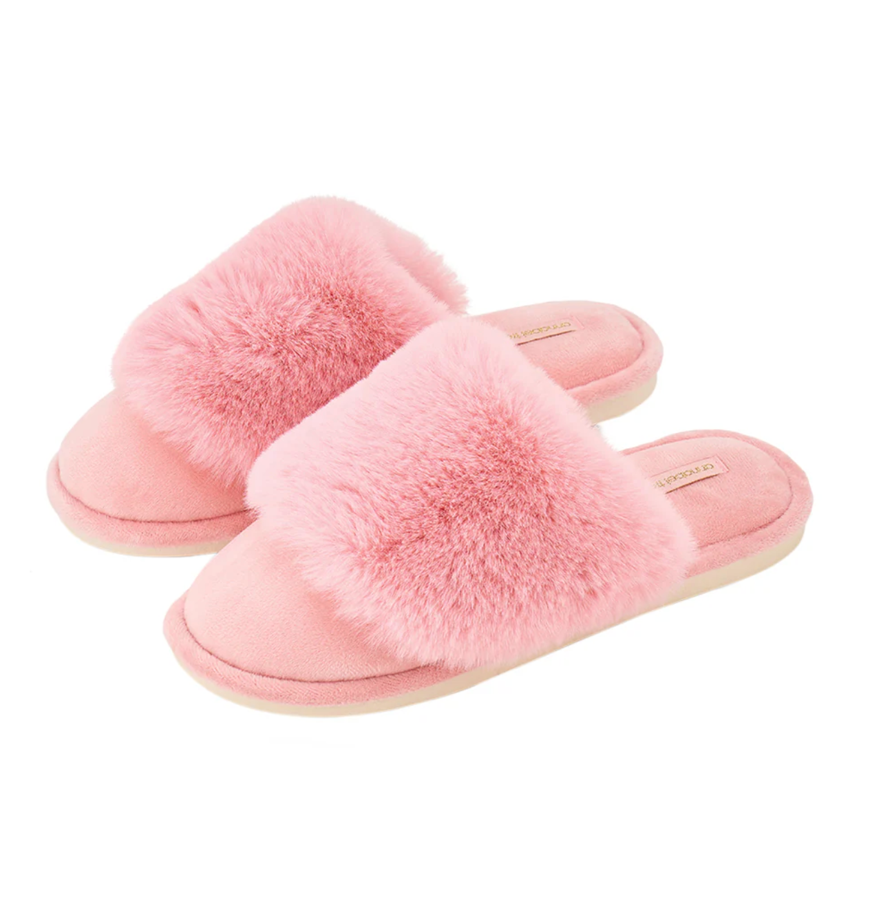Cosy Luxe - Pink Lemonade Slippers