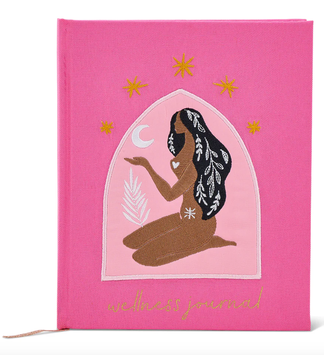 Wellness Journal - Embroidered Woman